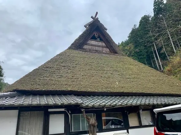 美山の中で3番目に大きなかやぶき屋根