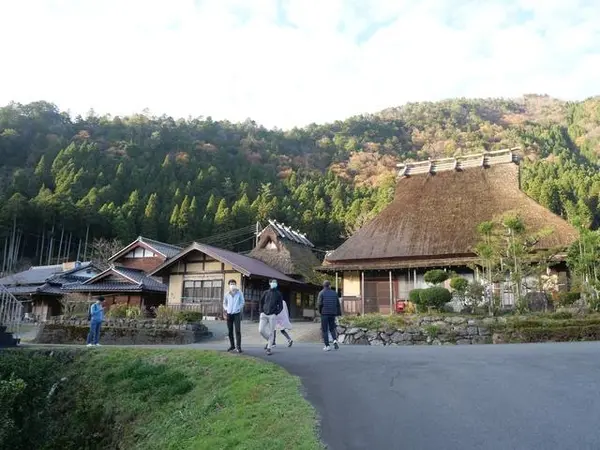 集落の中