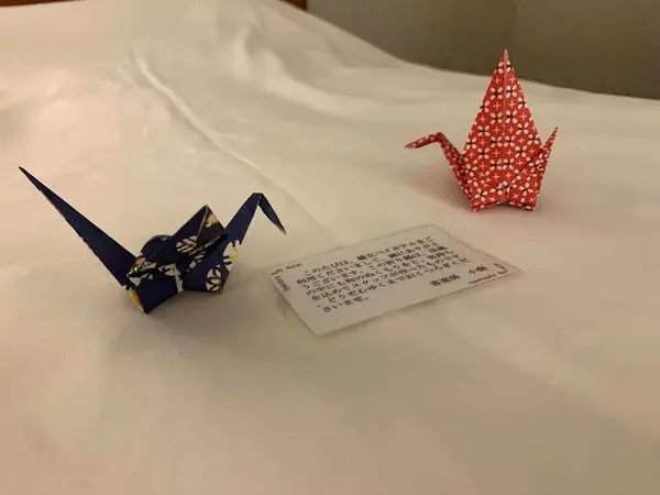 鶴がお出迎え！