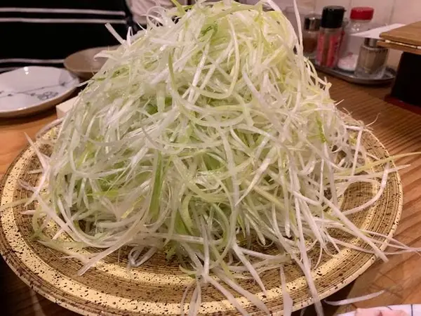 ねぎの量にびっくり！