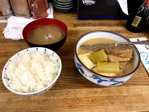 さばみそ煮定食(シモ)　1080円