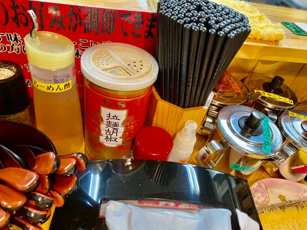 調味料いっぱい