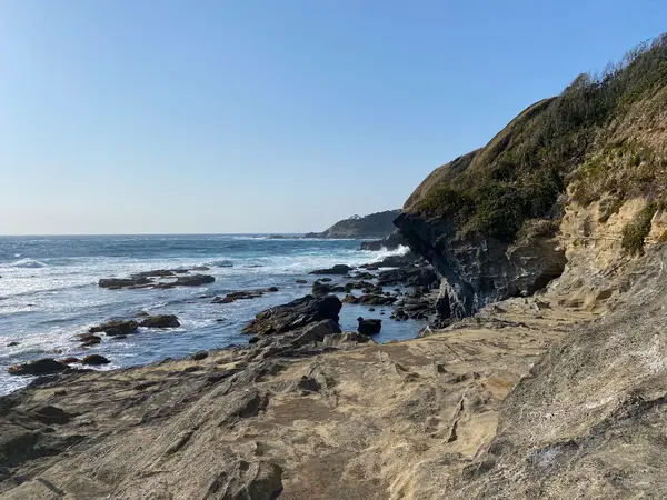 岩場