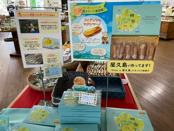 食後に屋久島のお土産を物色