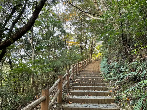 2つ目の展望台へと繋がる遊歩道