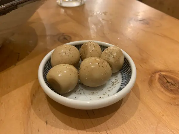 うずらの燻製(100円)