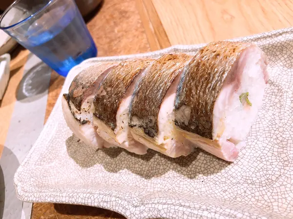 炙り〆鯖棒寿司