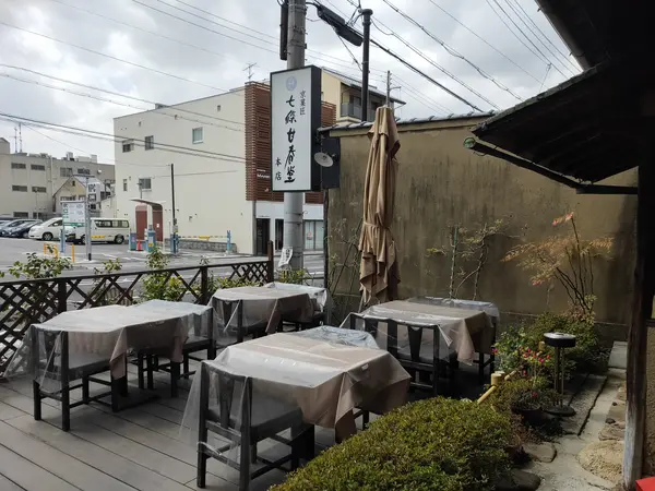 外で休憩するのも良さげです