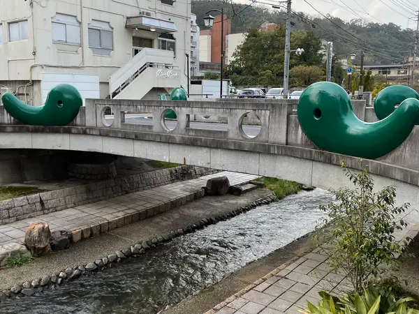 玉造温泉らしい橋を発見