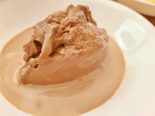 チョコレートのプリン