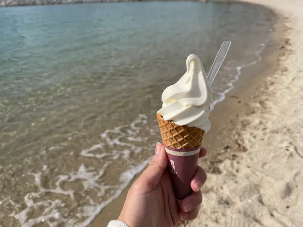 限定のご当地アイスをいただきました🍨
