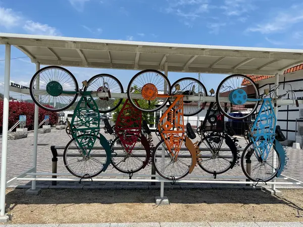 📍ユニークで可愛いデザインの自転車がズラリ