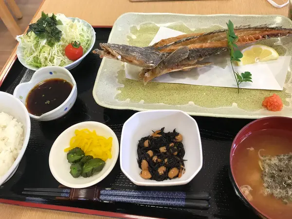 マゴチ唐揚げ定食