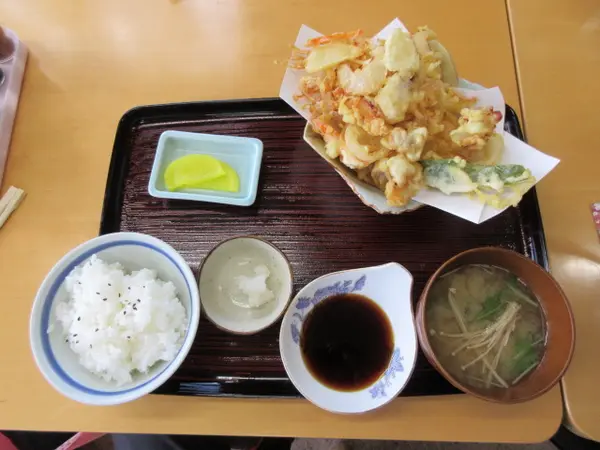 たこ天ぷら定食
