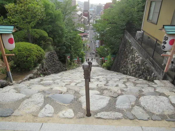 階段上からの眺め