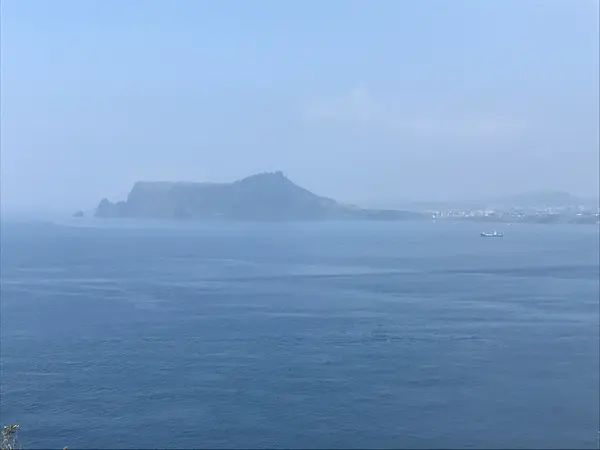 海から見た城山日出峰