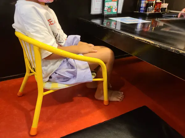 子供用の椅子が完備