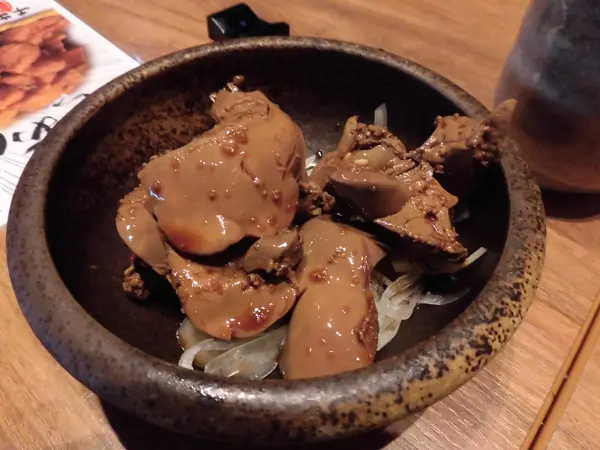 鶏レバーのたまり漬け