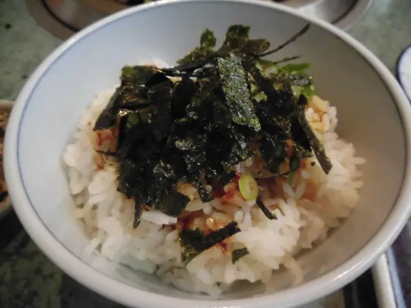 たれ掛けごはん