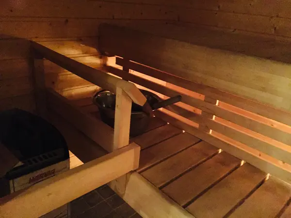 サウナ付きルームも