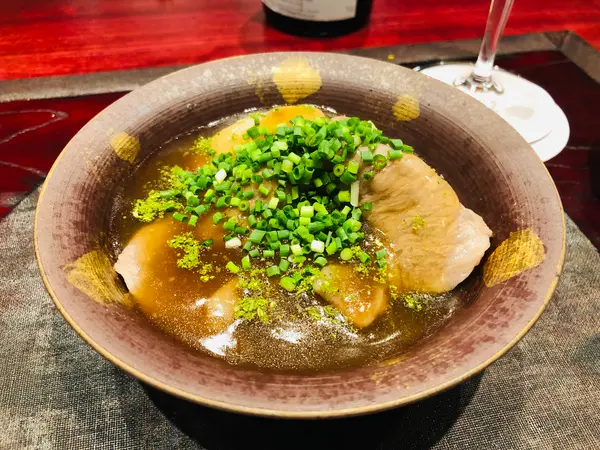 近江牛の餡掛け