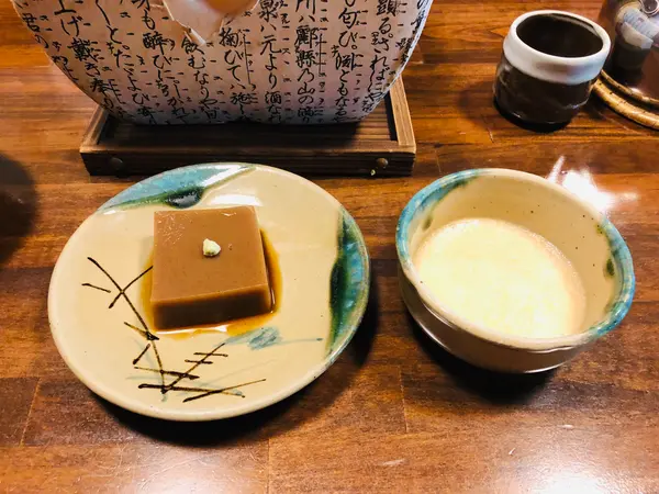 胡麻豆腐 & とろろ