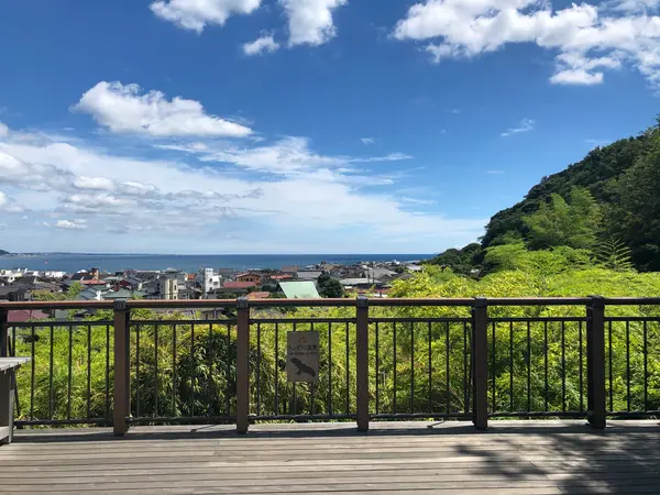 海光庵のとなりの展望エリア