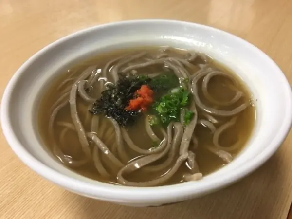 釜揚げ蕎麦