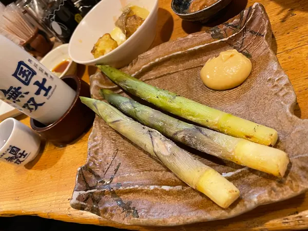 笹竹の塩焼き