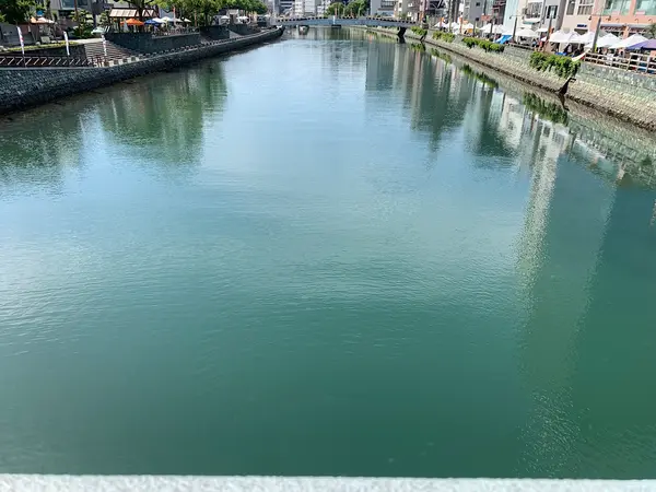 徳島駅から近く、両国橋へ
