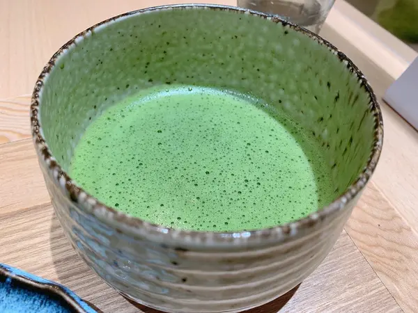 セットでお抹茶付けれます。