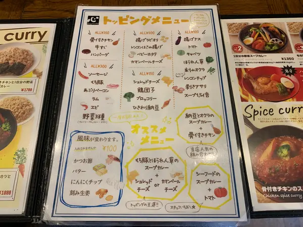 スポット内のおすすめ