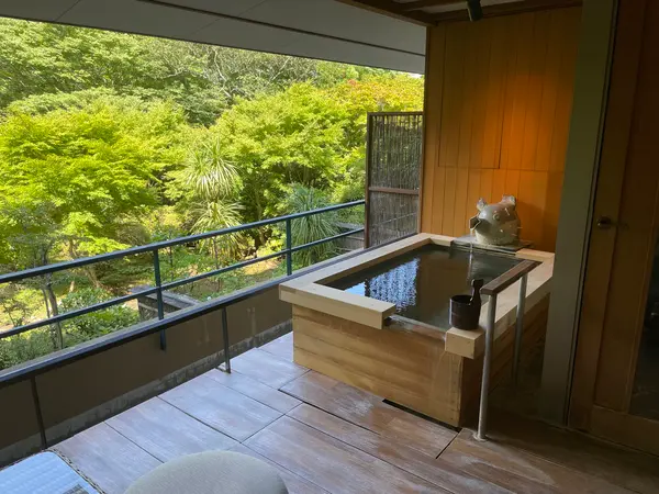 部屋の露天風呂