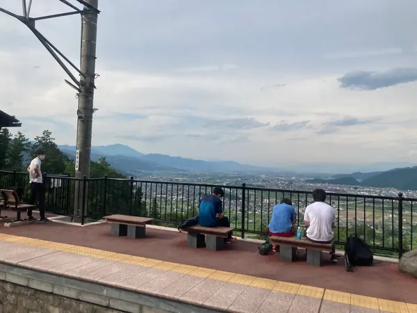善光寺平の素晴らしい眺め