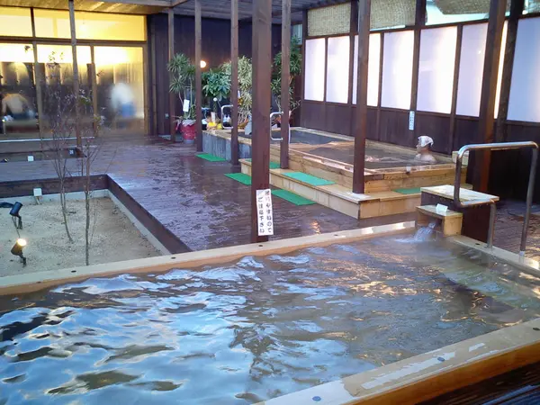 お洒落な温泉