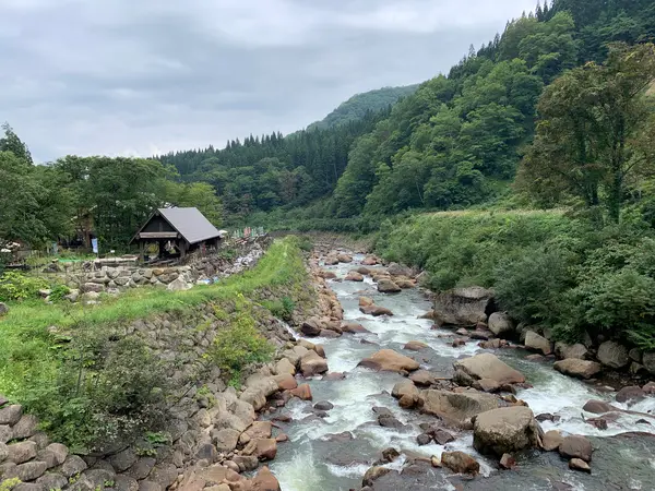 道中の景色