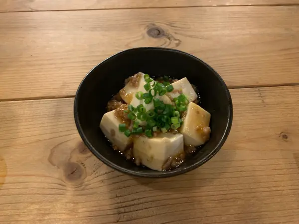 お通し(辛くない麻婆豆腐)