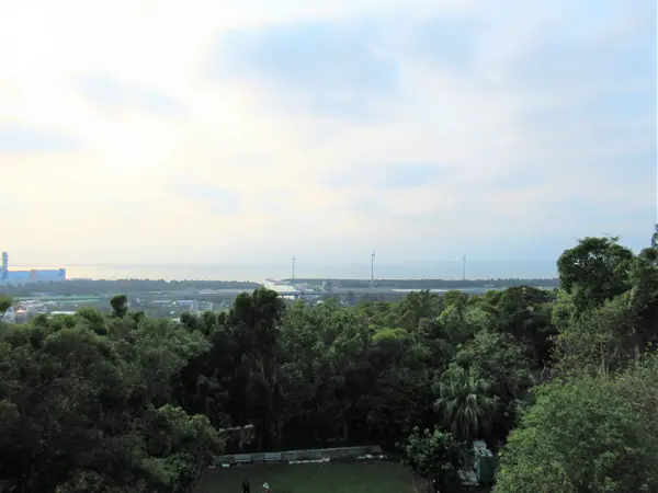 虎頭山公園からの眺め