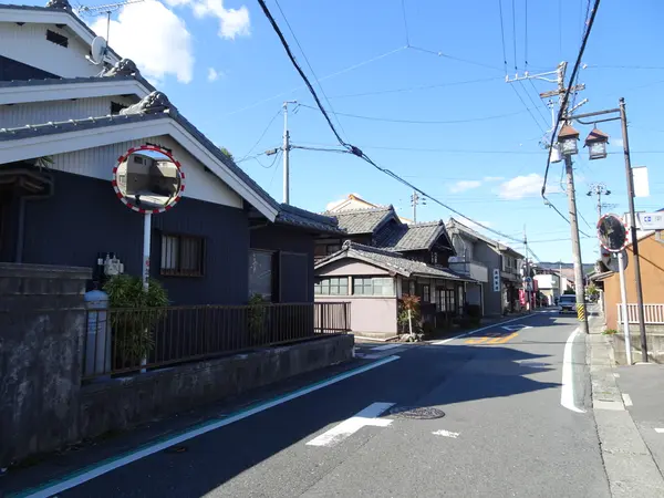 御油の街並み