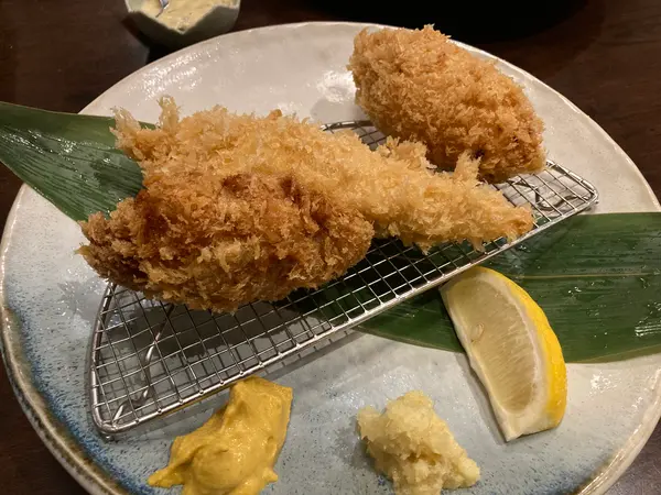 カキフライ　ささみフライ　カニクリームコロッケ