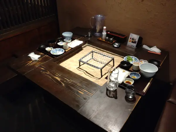 囲炉裏テーブル