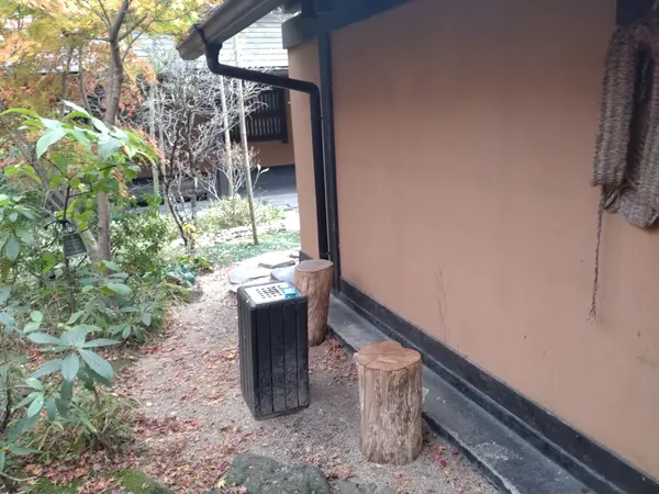 喫煙所はこんなんです♪