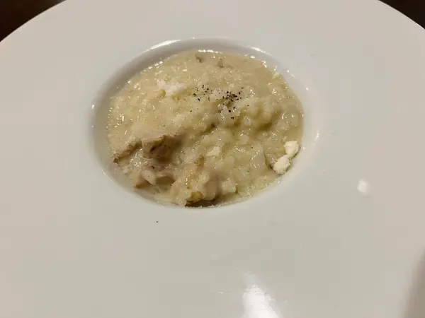 鶏のリゾット？