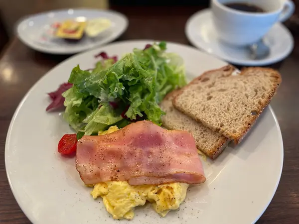 スクランブルエッグセット 900円
