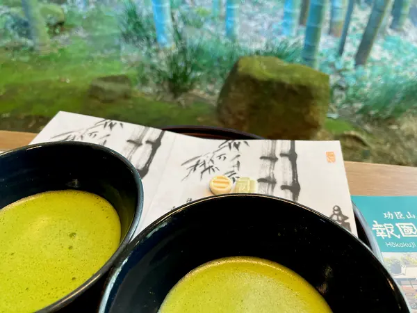禅とお茶と竹の庭