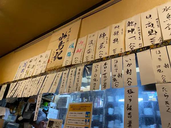日本酒メニューも豊富です
