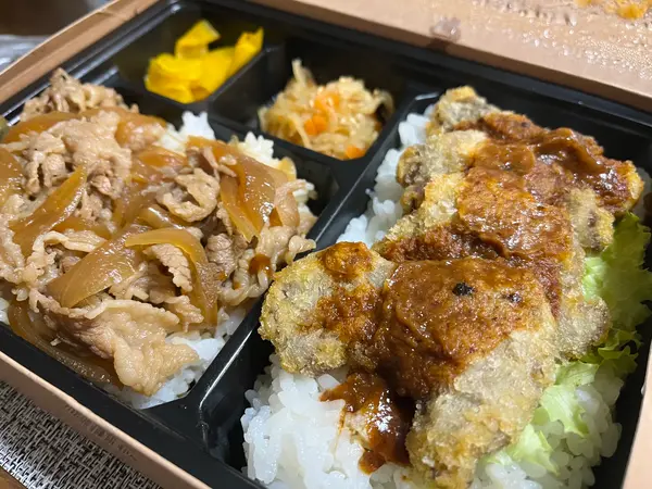 2種洋食弁当(牛すき＆ビフカツ)
