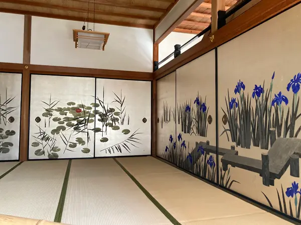 四季の襖絵(春)