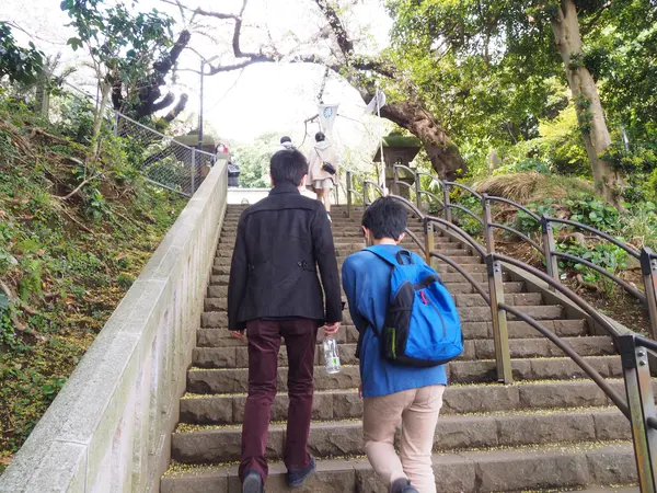 ひたすら階段を登ります