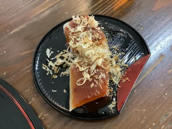 サービスで頂いたこんにゃくおでん